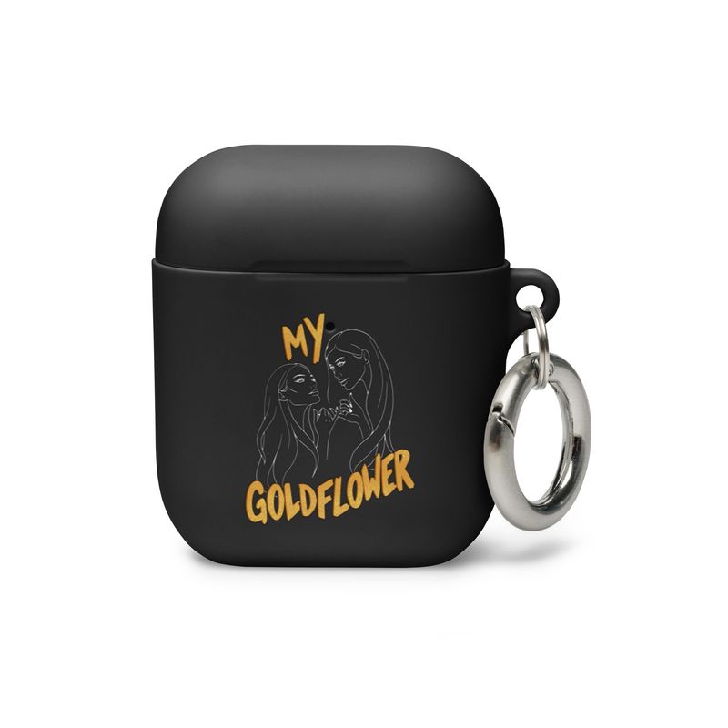 My Goldflower by lisu - Rubber Case for AirPods®