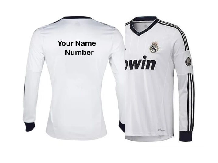 Custom Real Madrid Home Mesut Ozil 2012/2013 Retro