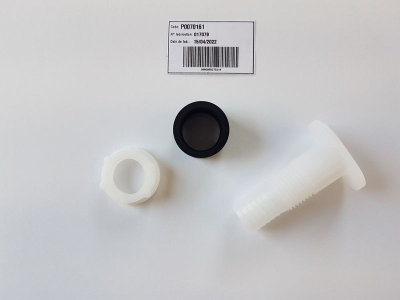 S/E TROP-PLEIN BAC A SEL DIAMETRE 18 MM - P0070161