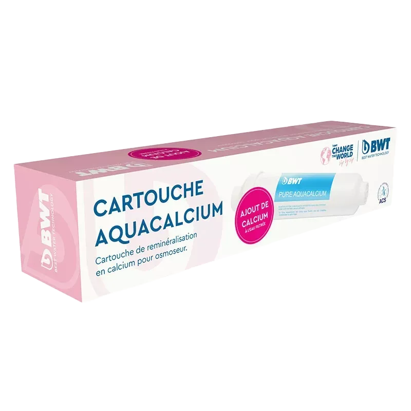 CARTOUCHE POUR OSMOSEUR BWT AQUACALCIUM - P0090601