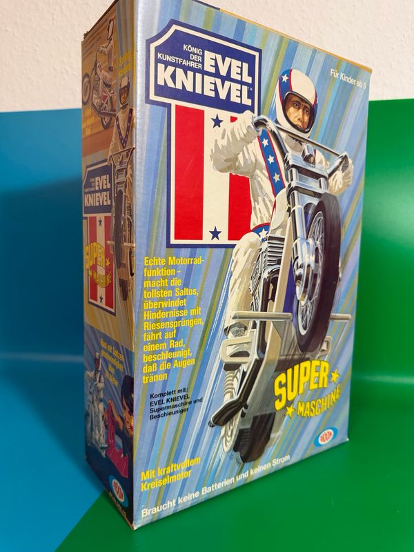 Evel Knievel Super Maschine Original Verpackt
