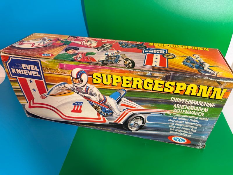 Evel Knievel Supergespann Sidewinder Motor