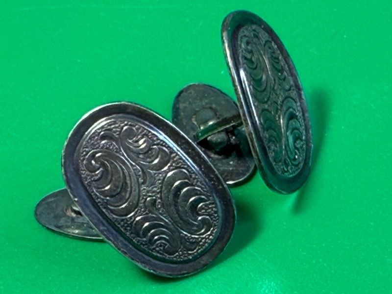 Jugendstil 835er Manschetten Knöpfe