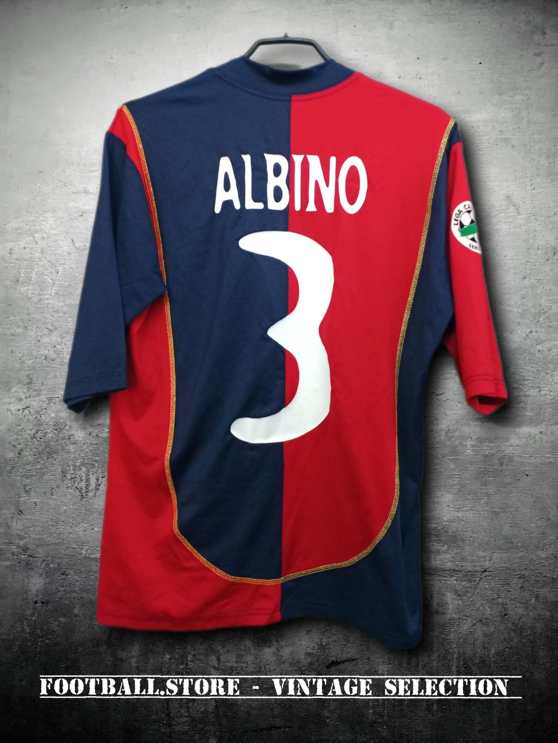 CAGLIARI CALCIO 2003/2004 HOME #ALBINO - A.LINE