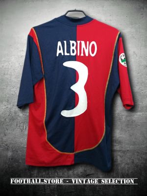 CAGLIARI CALCIO 2003/2004 HOME #ALBINO - A.LINE
