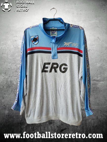 SAMPDORIA 1990/1991 Training Top - ASICS