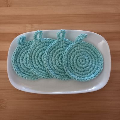 50% Bamboo/50%Cotton Mint Facial Pads