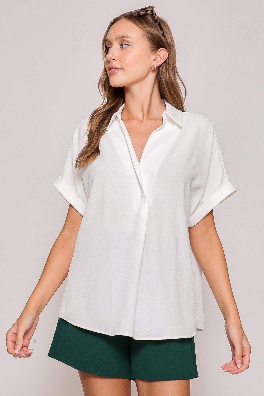 The Johnny Collar Top°