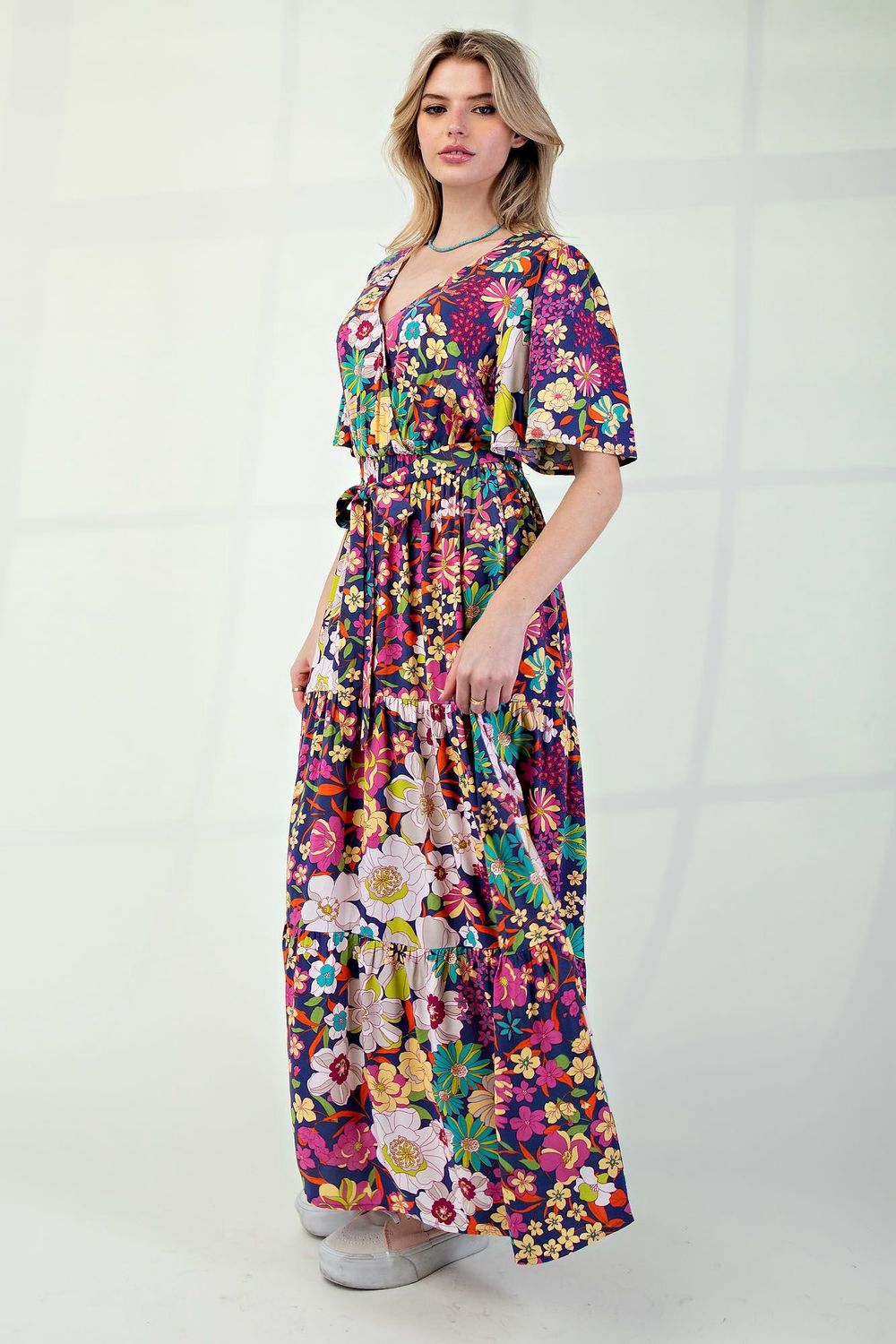 The Blueberry Flower Dress