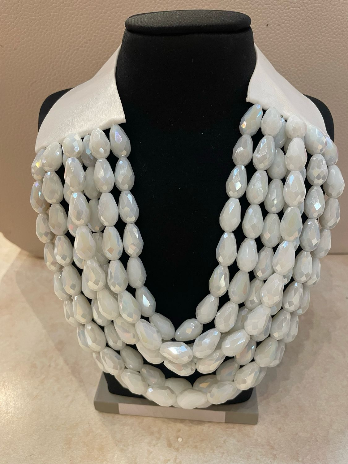 The Glam Beaded Collar Necklace