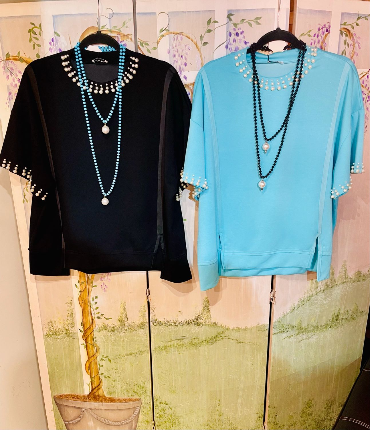 The Clustered Pearl Top