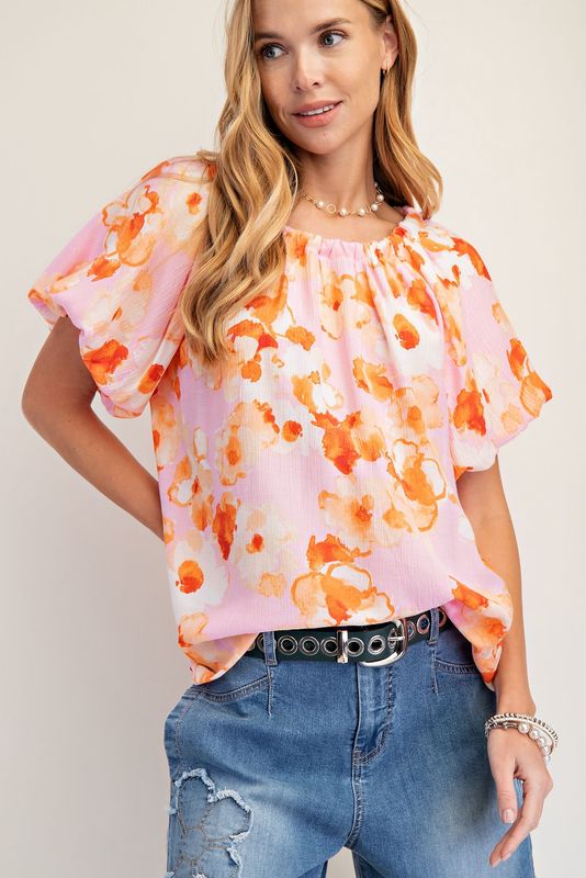 The Peach Blossom Top