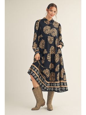 The Isla Golden Dress