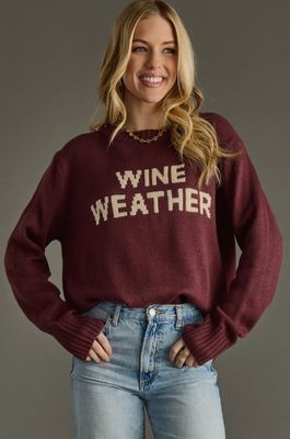 Wine Weather Sweater