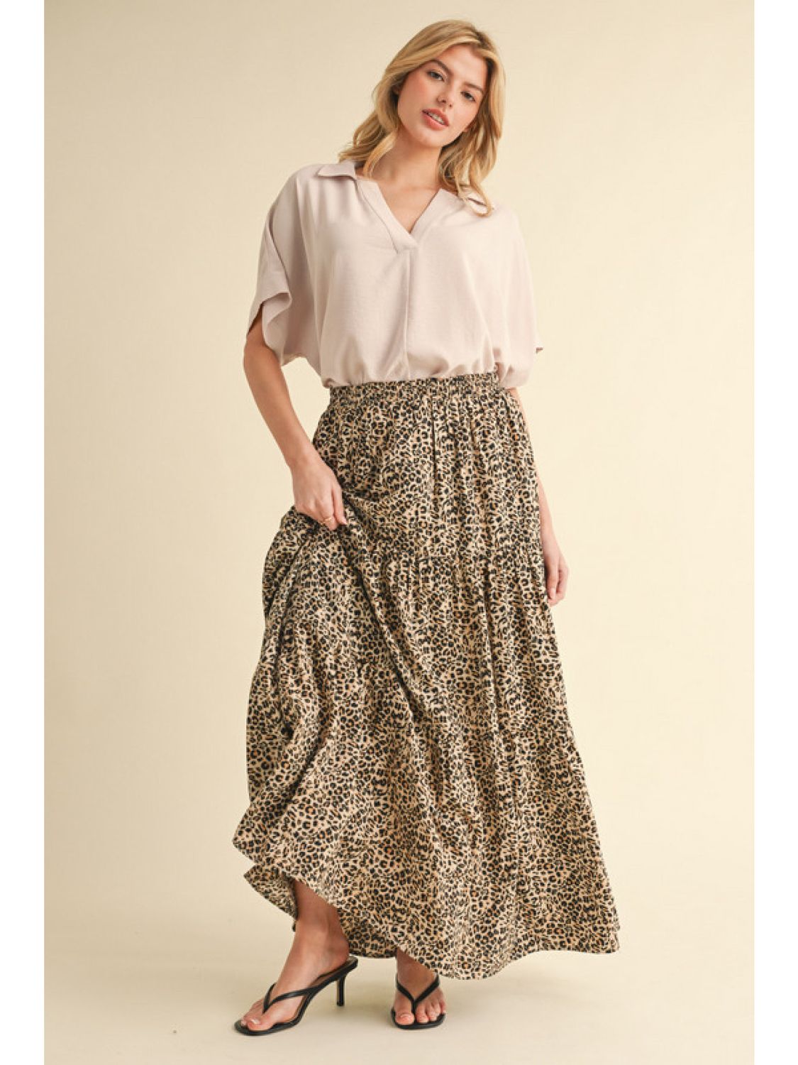The Wild Grace Tiered Skirt