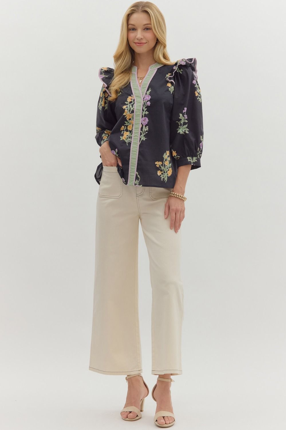 The Colette Floral Blouse