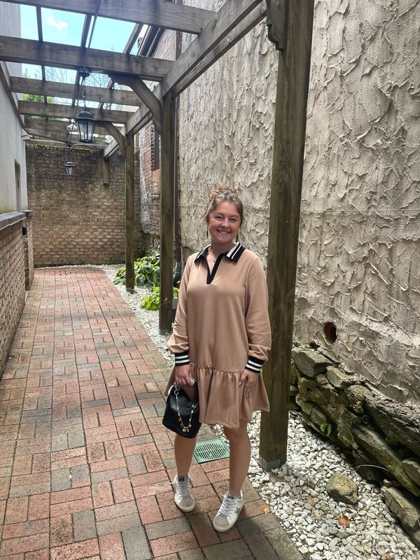 The Allison Latte Dress