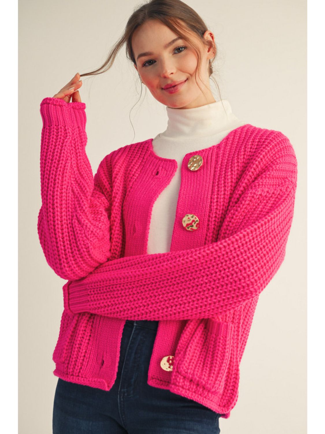 The Sugar Pop Knit Cardigan
