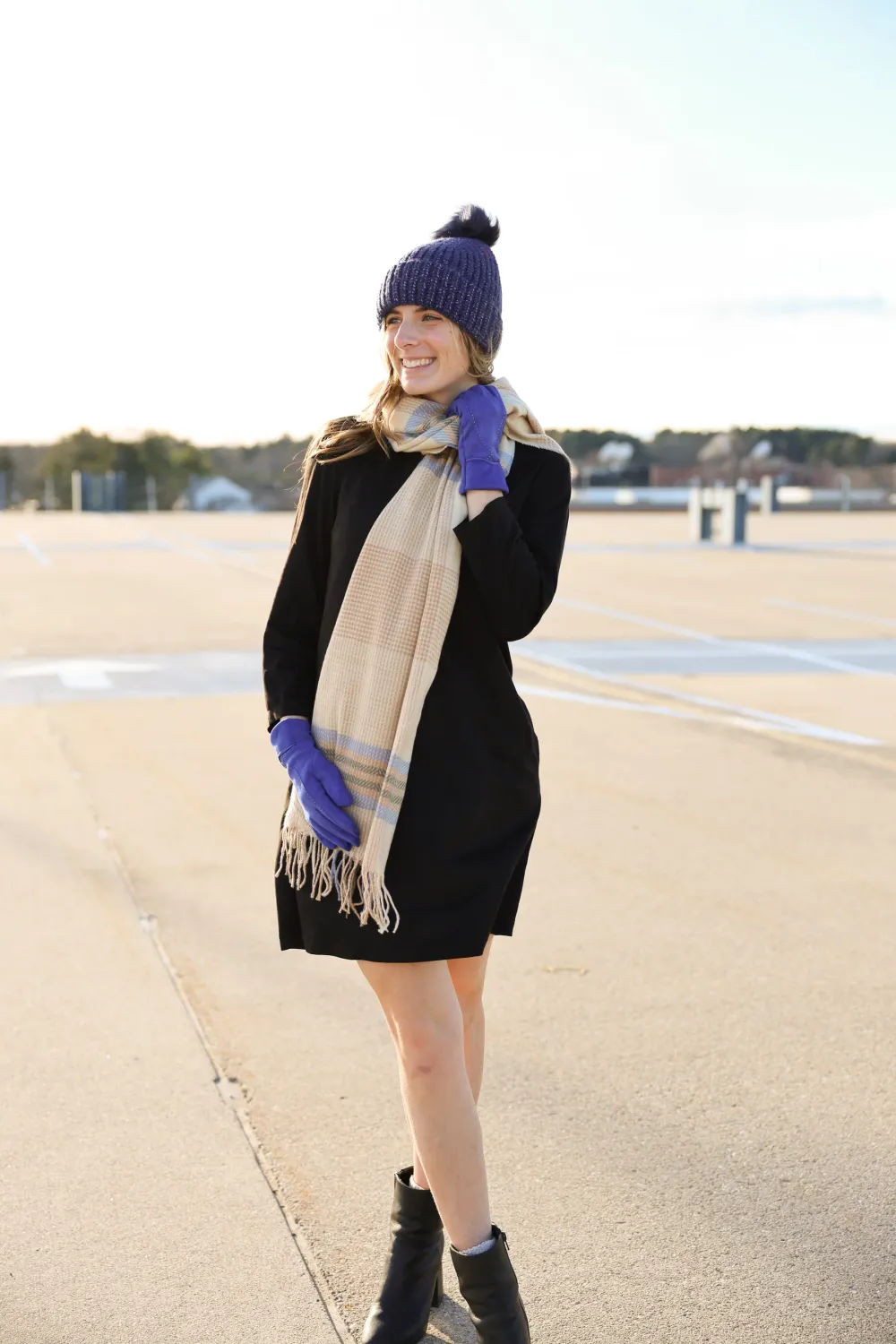 The Elle Suede Dress