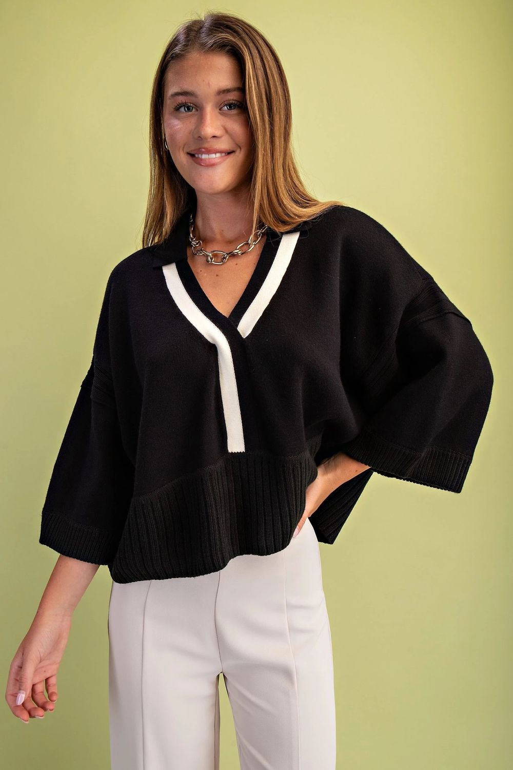 The Harper Trim Top