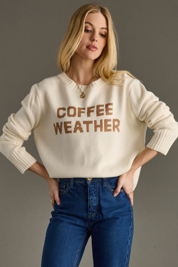 Coffee Weather Sweater√