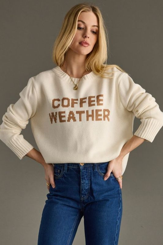 Coffee Weather Sweater√
