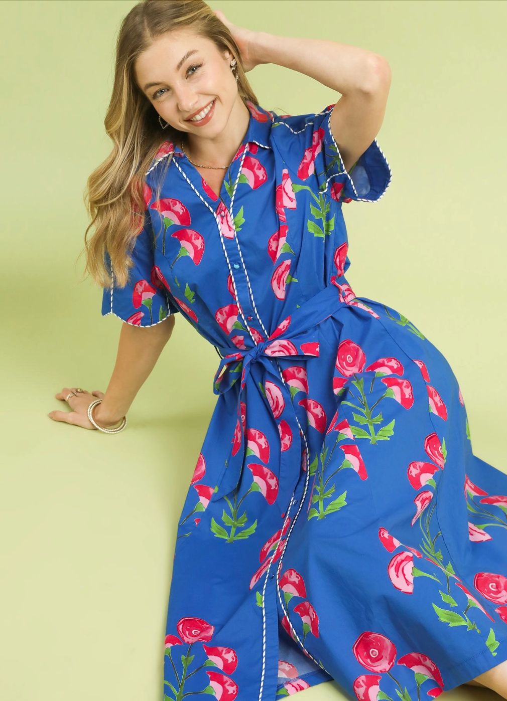 The Rosie Bloom Midi Dress The Rosie Bloom Midi Dress