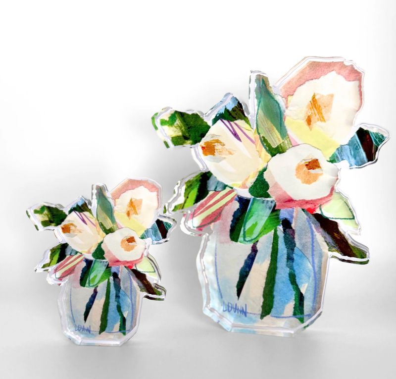 The Garden Jar Floral Acrylic The Garden Jar Floral Acrylic
