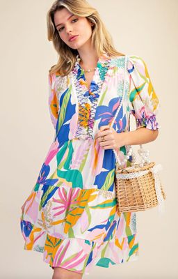 The Sunset Garden Dress