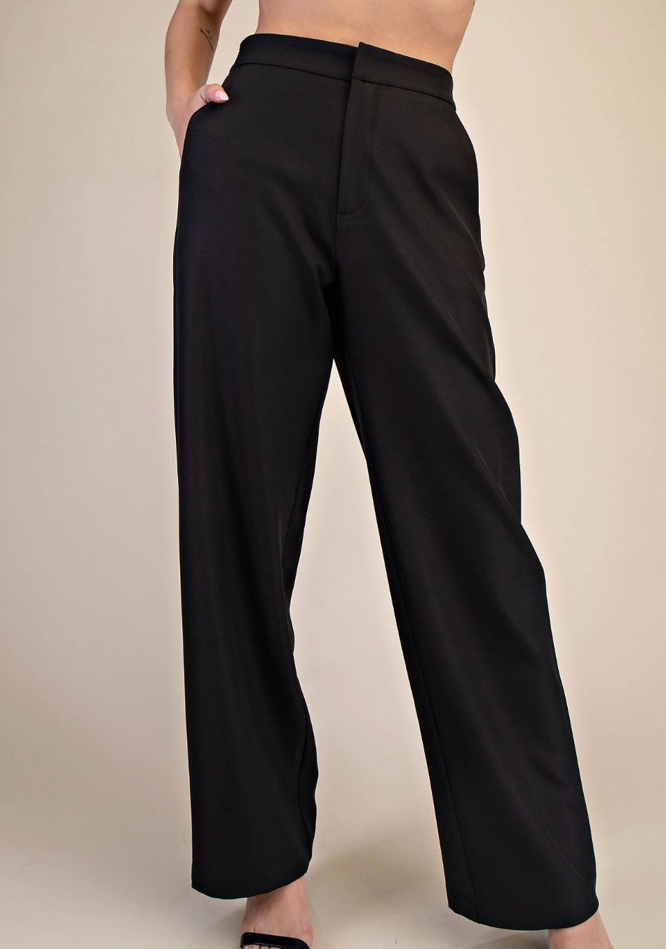 The Noir Tailored Trouser The Noir Tailored Trouser