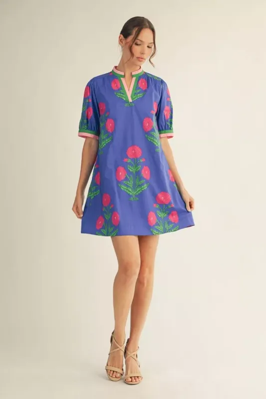 The Royal Garden Shift Dress The Royal Garden Shift Dress