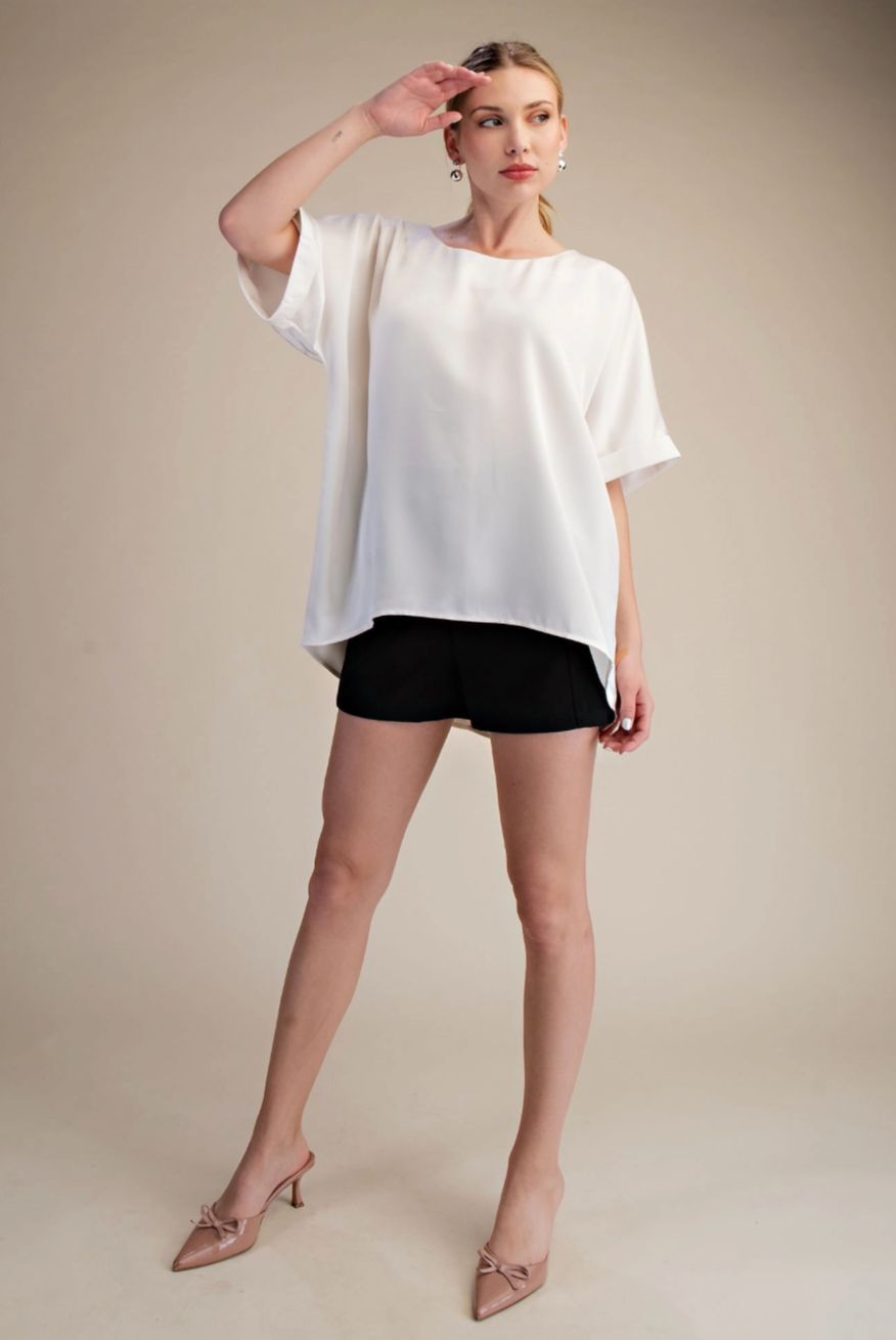 The Essential Luxe Flow Top