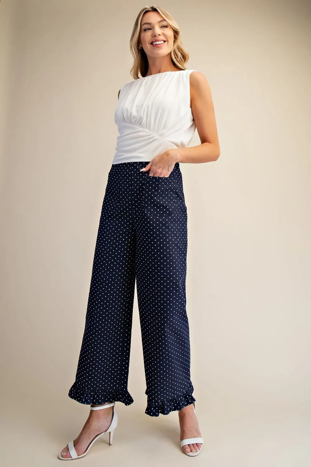 The Patra Polka Dot Pants