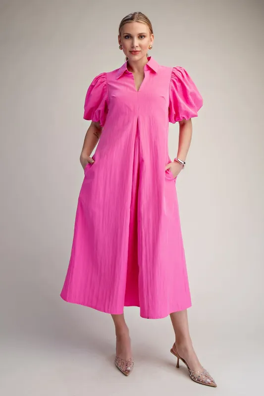 The Petal Pop Midi Dress