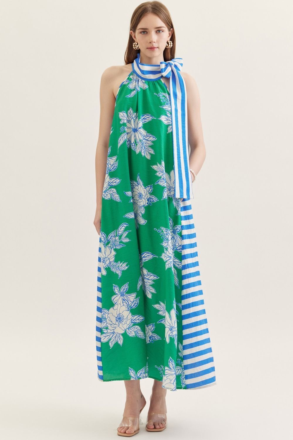 The Seaside Garden Maxi Dress