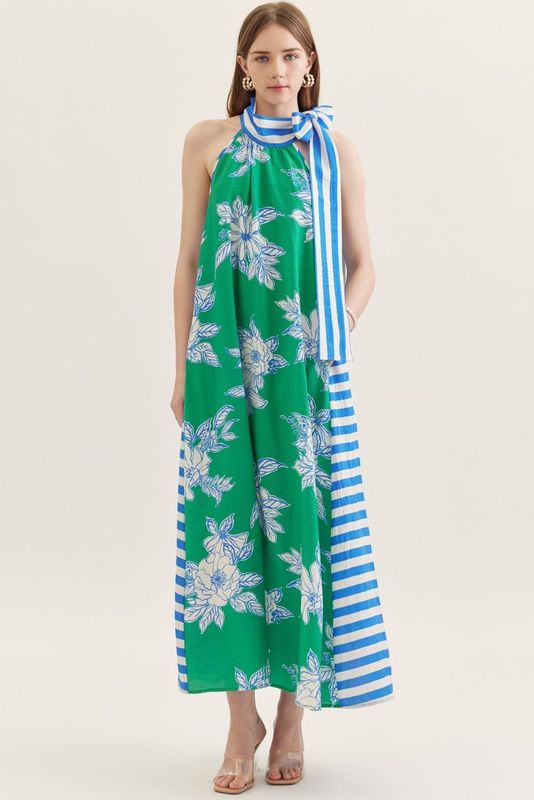 The Seaside Garden Maxi Dress