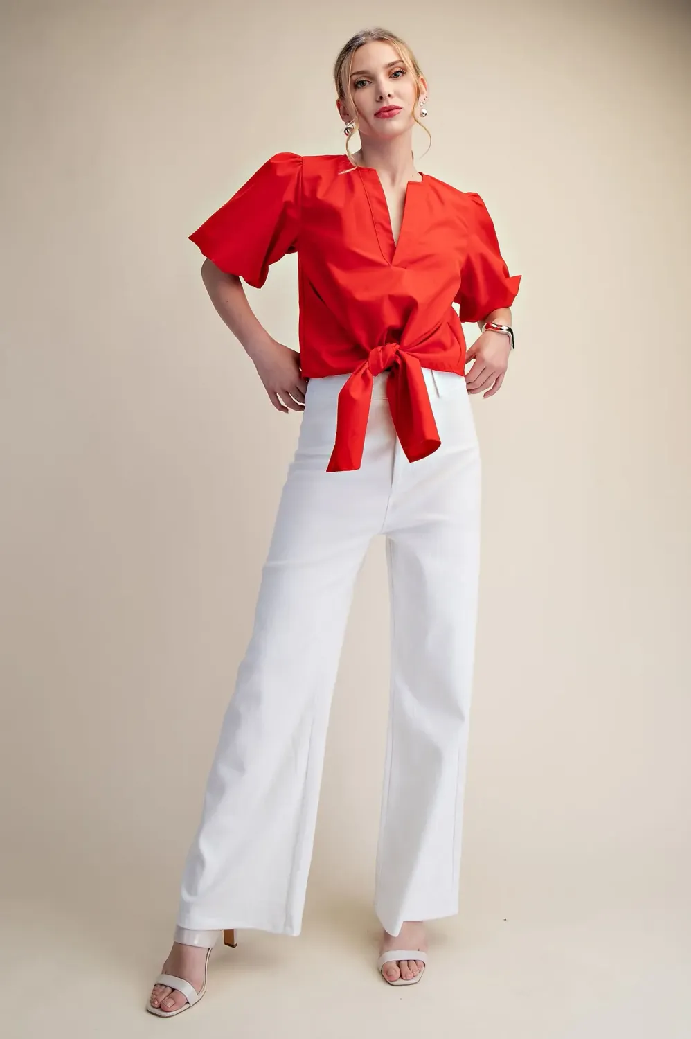 The Coastal Chic White Wide Leg Pant The Coastal Chic White Wide Leg Pant