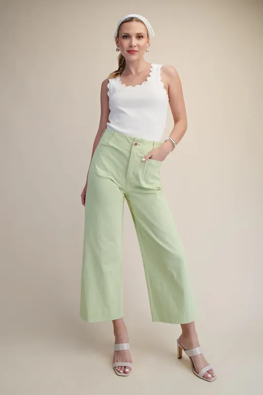 The Palm Grove Wide Leg Pant