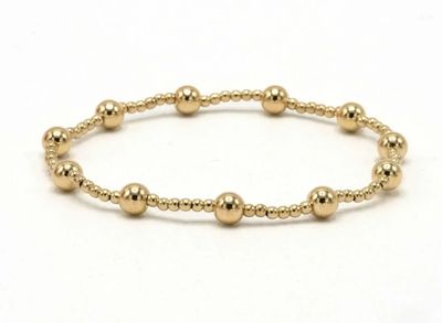 Malibu 2x5 14K Filled Bracelet