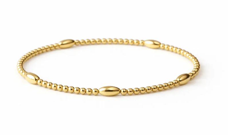 Classic Oval 14k Filled Bracelet
