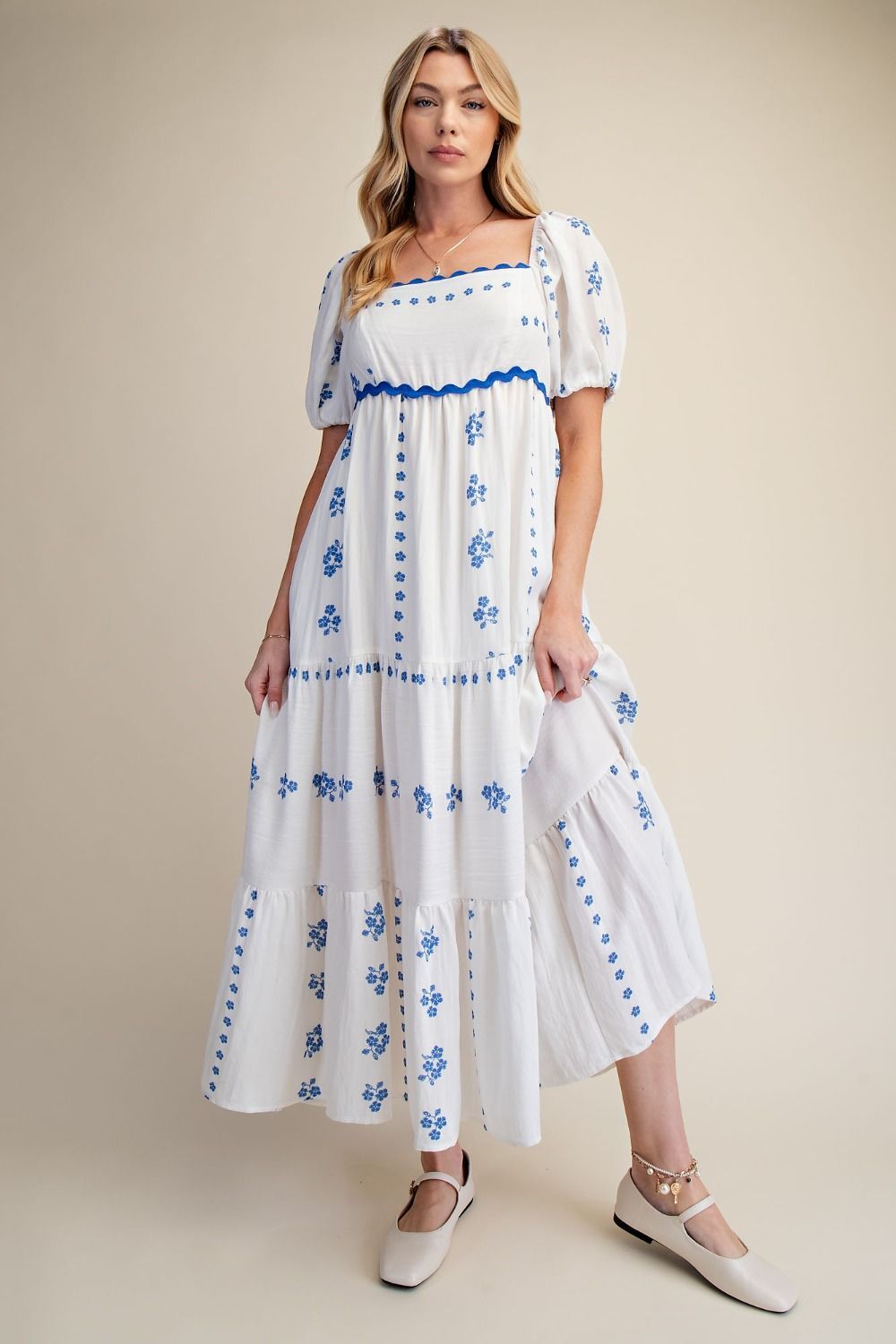 The Porcelain Petals Dress The Porcelain Petals Dress