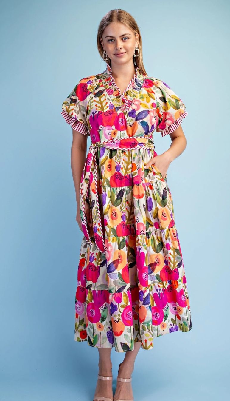 The Painted Garden Dress