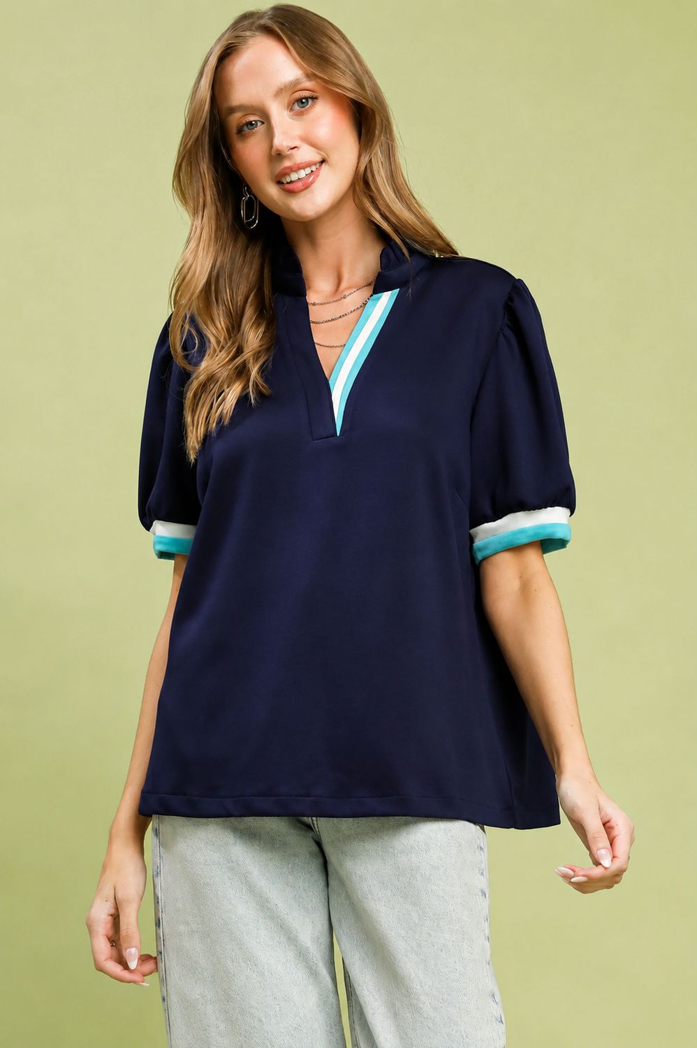 The Oxford Avenue Blouse The Oxford Avenue Blouse
