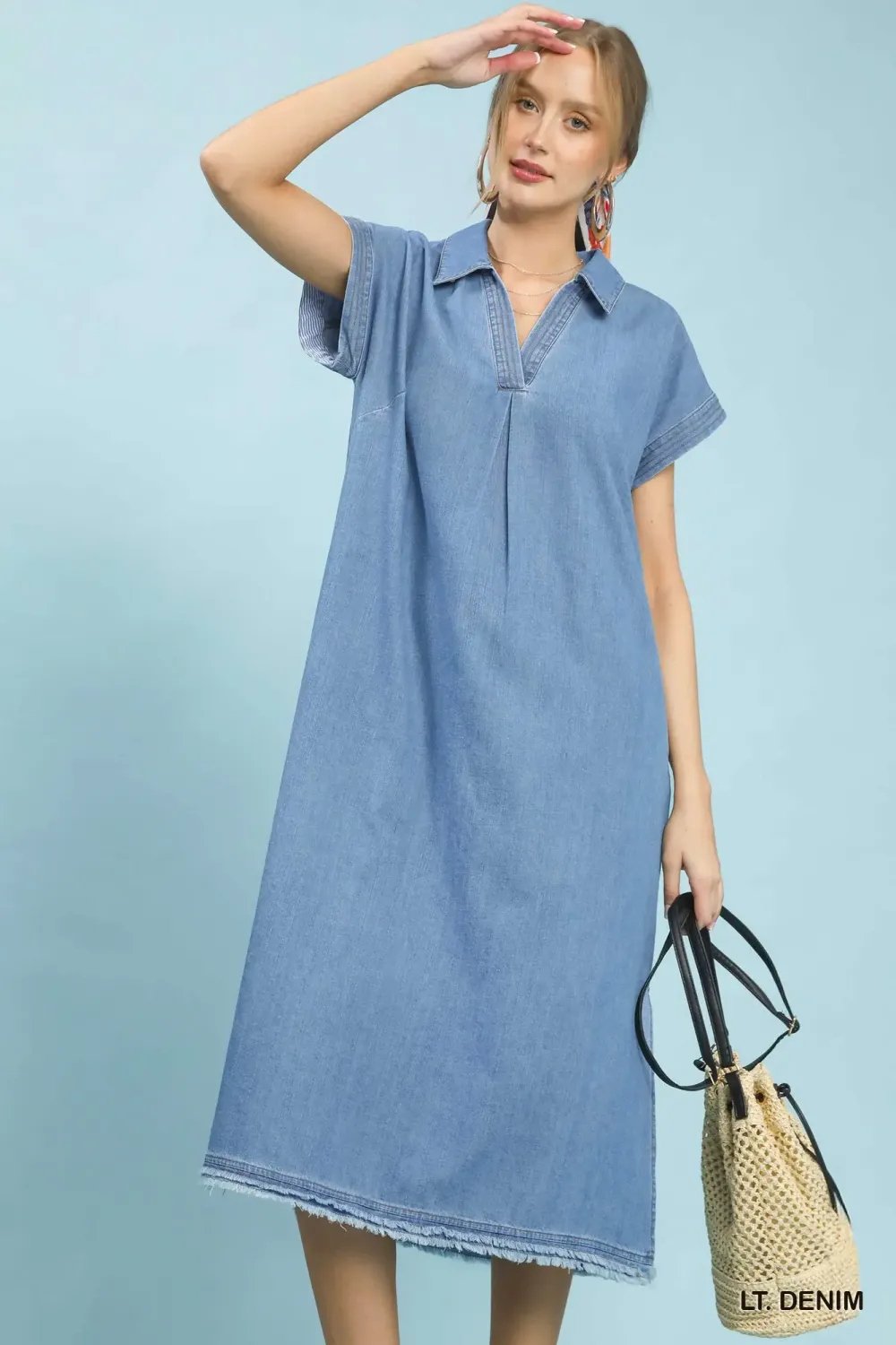 The Carolina Chambray Dress The Carolina Chambray Dress