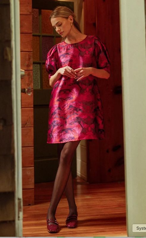 The Ruby Radiance Dress