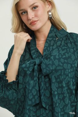 The Teal Envy Blouse The Teal Envy Blouse