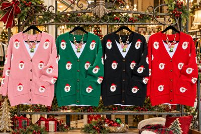 The Santa Cardigan The Santa Cardigan