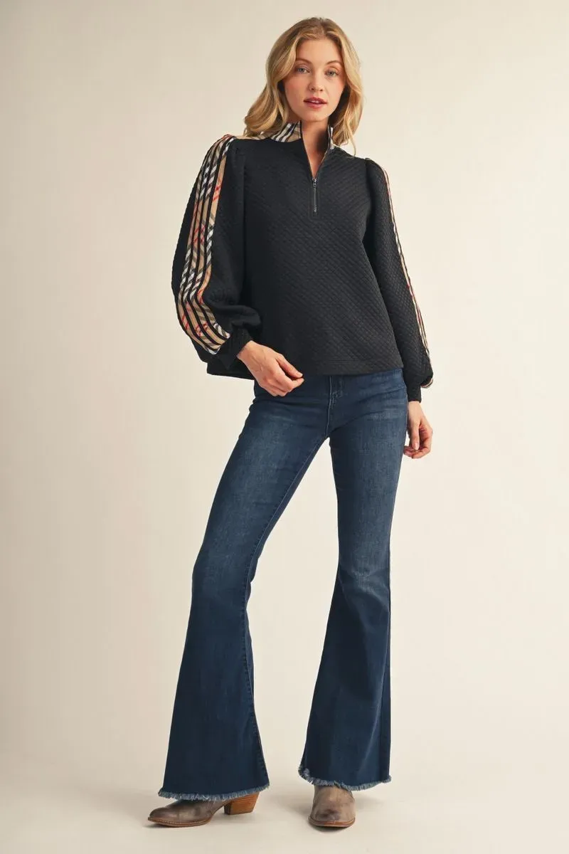 The London Calling Quilted Pullover The London Calling Quilted Pullover