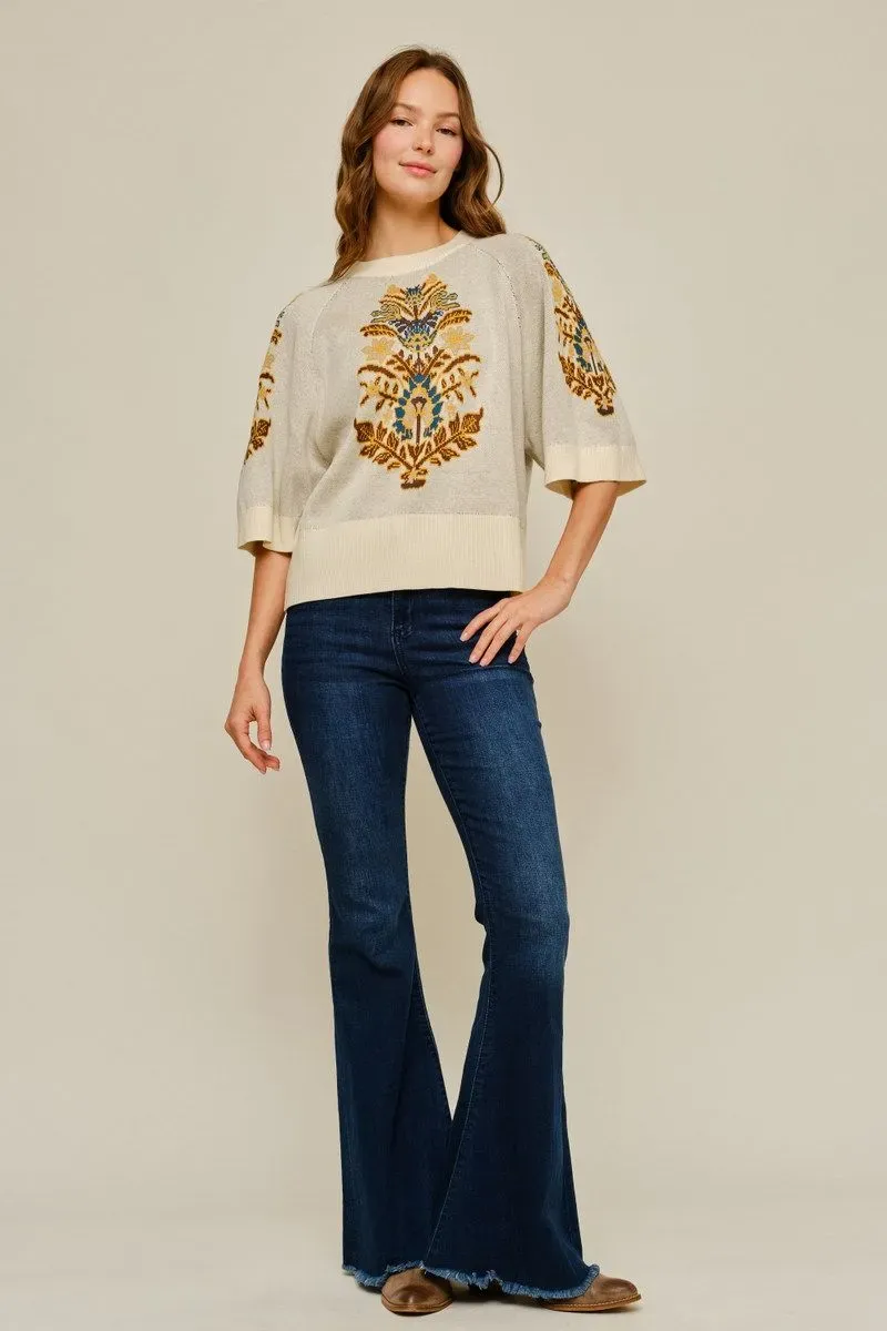 The Golden Tapestry Sweater The Golden Tapestry Sweater