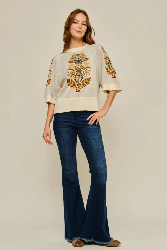 The Golden Tapestry Sweater The Golden Tapestry Sweater